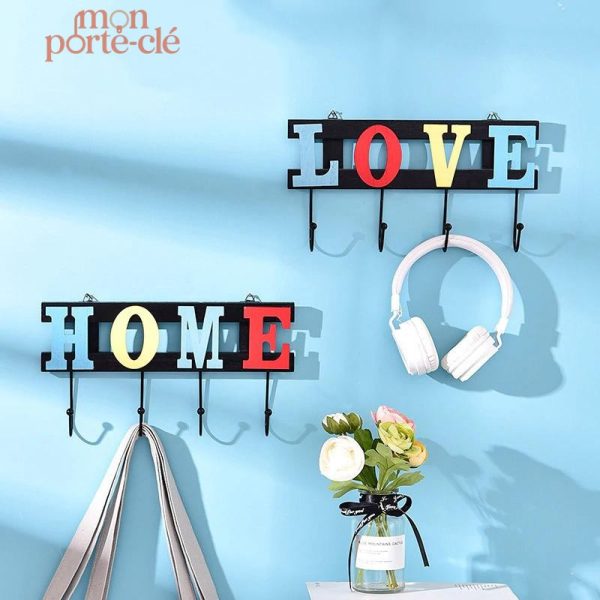 Porte-clé mural L'Accroche Colorée