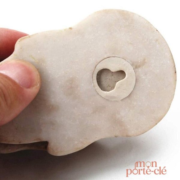 Porte-clé mural tendance crâne décoratif