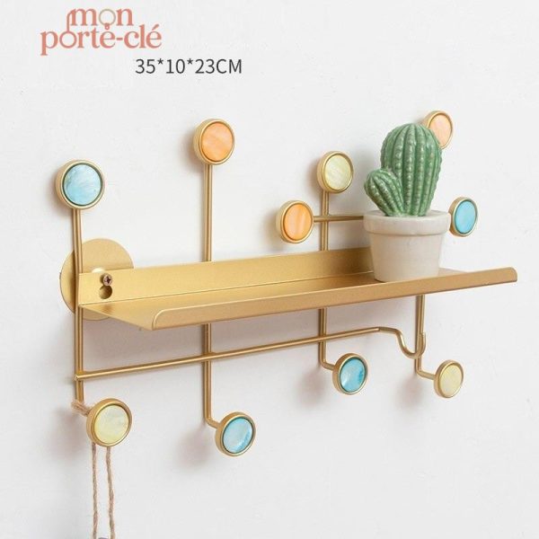 Porte-Clé mural décoratif pour l'organisation