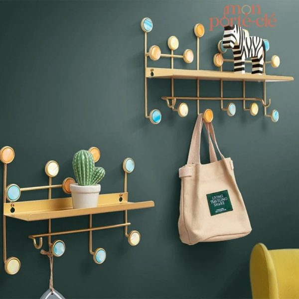 Solution murale pour clés et petits objets