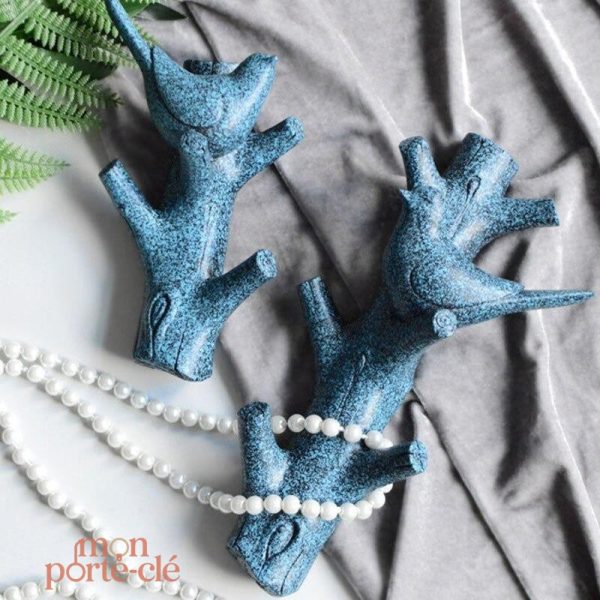 Porte-clé mural décoratif pour une entrée accueillante