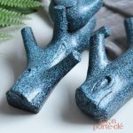 Porte-clé mural avec branche pour une touche originale