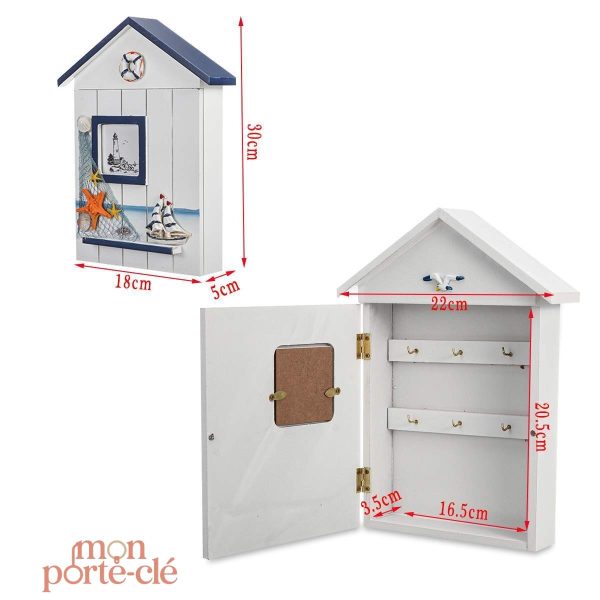 Porte-Clé mural pour organisation pratique