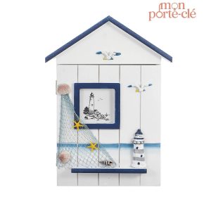Porte-Clé mural décoratif en bois