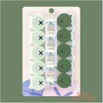 Porte-clé mural design en forme de chaton