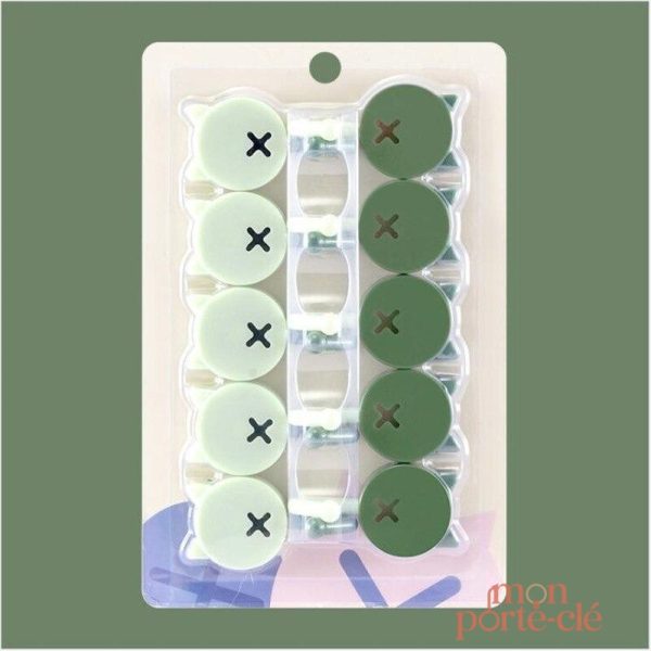 Porte-clé mural design en forme de chaton