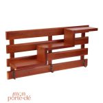 Porte-clé mural Le Rural en bois décoratif