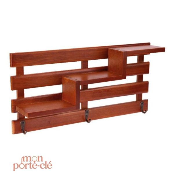 Porte-clé mural Le Rural en bois décoratif