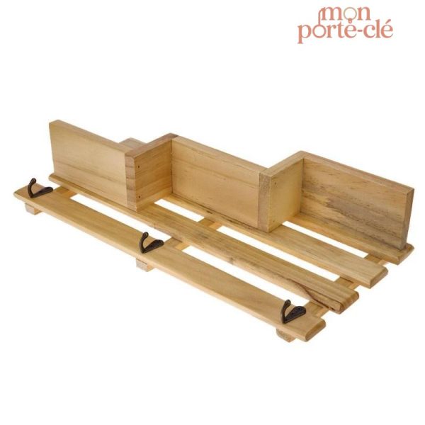 Étagère porte-clé mural, rangement esthétique