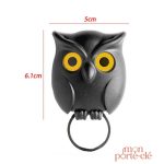 Décoration murale porte-clé Hibou