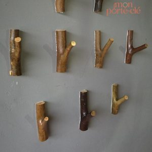 Porte-clé mural design inspiré de la nature