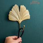 Porte-Clé mural accroche clé feuille