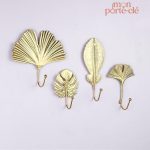 Porte-Clé mural décoratif feuille