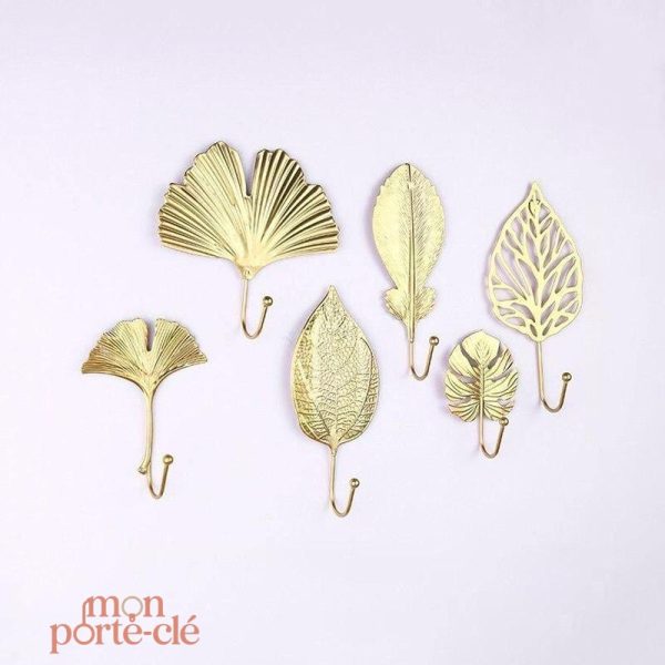 Porte-Clé mural moderne feuille