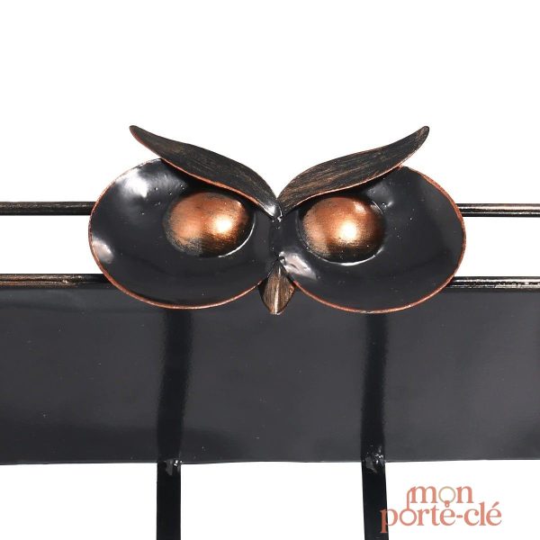 Porte-clé décoratif hibou vintage unique