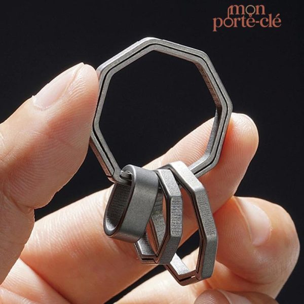 Octogone en titane pour un style moderne