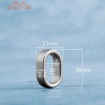 Porte-clé léger en titane durable