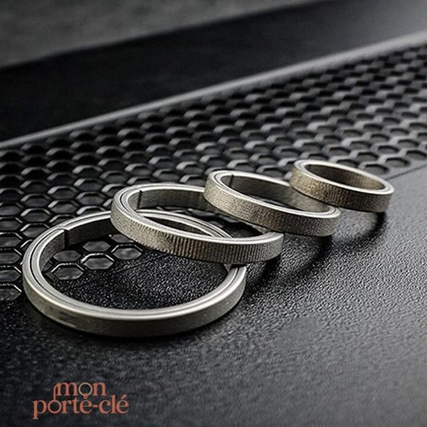 Anneau porte-clé design minimaliste