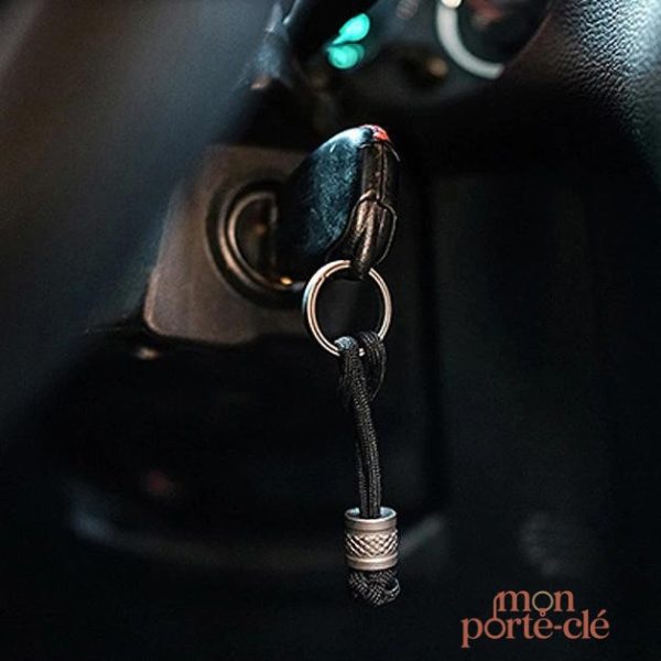 Anneau titane robuste pour clés