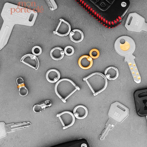 Anneau Titane, élégant et fonctionnel pour vos clés