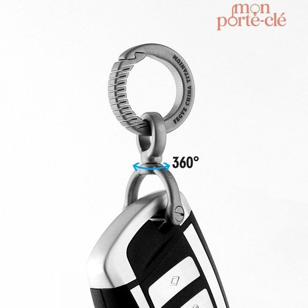 Porte-Clé Étrier, une touche moderne en titane