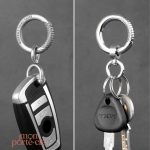 Anneau Porte-Clé, alliage titane pour une meilleure résistance