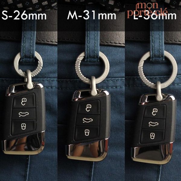 Anneau titane polyvalent pour clés