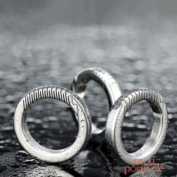 Porte-clé pratique en titane léger