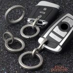 Mousqueton de sécurité titane pour clés