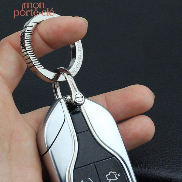 Mousqueton titane pour une utilisation facile