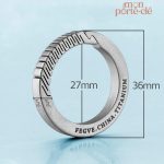 Mousqueton titane pour un accès facile