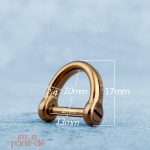 Porte-clé en titane léger et durable