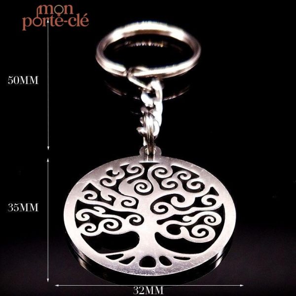 Porte-clé original arbre de vie, un bijou pratique et artistique