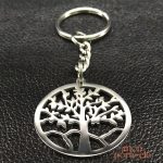 Silhouette d'Arbre de Vie pour porte-clés