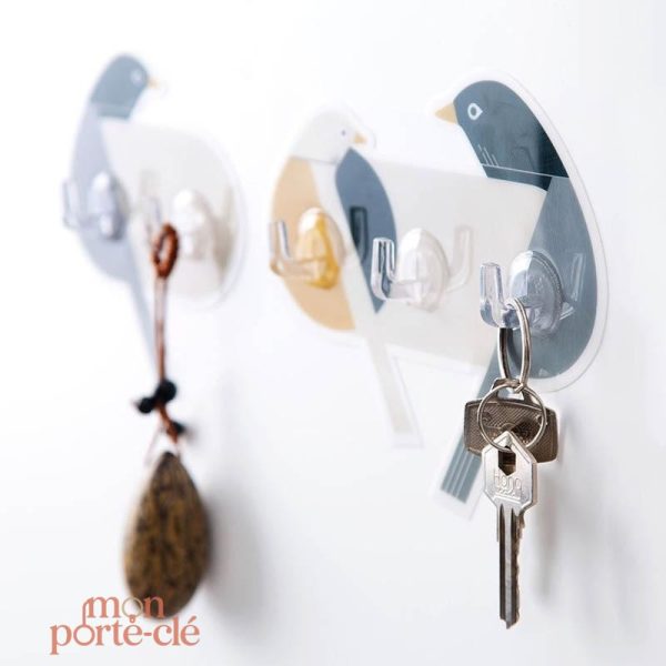 Porte-Clé Oiseau pour rangement facile