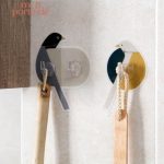 Support mural pour clés Oiseau