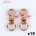 Mousqueton Porte-Clé Ouverture Haute