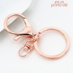 Mousqueton pour clés, 30mm, couleurs variées