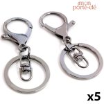 Anneau porte-clé 30mm en version colorée