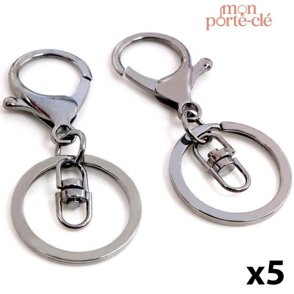 Anneau porte-clé 30mm en version colorée