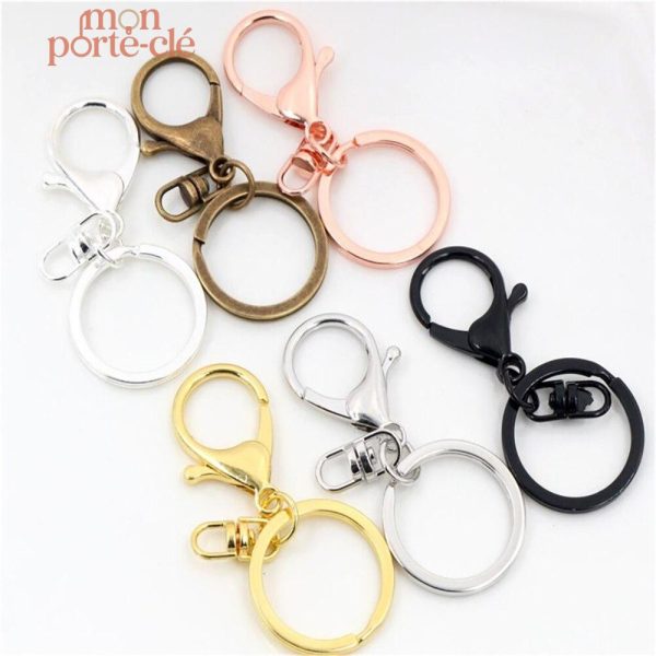 Mousqueton coloré pour attacher vos clés