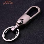 Porte-clé homme luxe en acier inoxydable