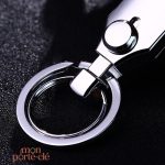 Accessoire porte-clé en acier pour homme