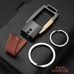 Porte-Clé masculin en cuir stylé