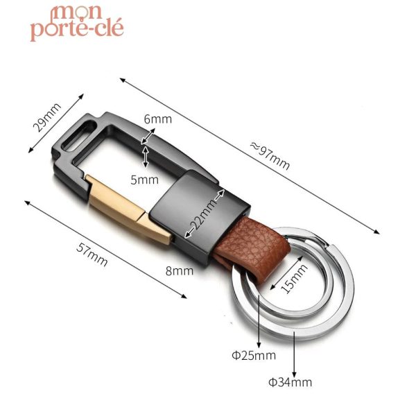 Beau Porte-Clé, un indispensable masculin