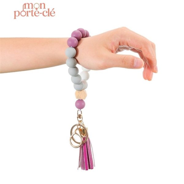 Porte-clé chic pour femme en design moderne