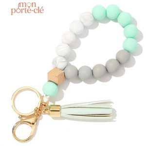 Porte-clé stylé pour accessoire féminin