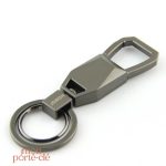 Porte-clé design géométrique, un bijou pour homme