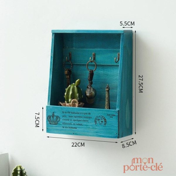 Porte-clé mural décoratif pour une maison stylée