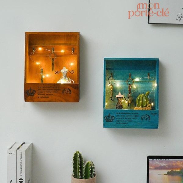 Accessoire mural pratique pour clés au style raffiné